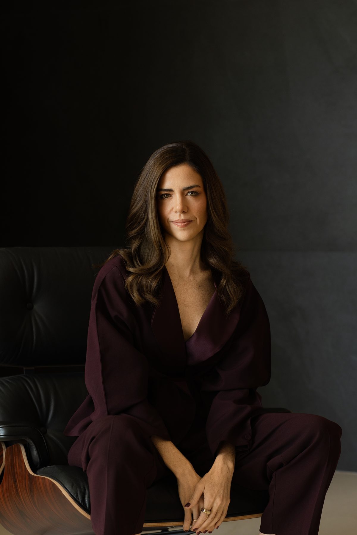 Daniela Goicoechea, retrato en estudio