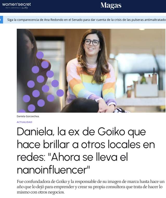 Artículo en El Español · Magas